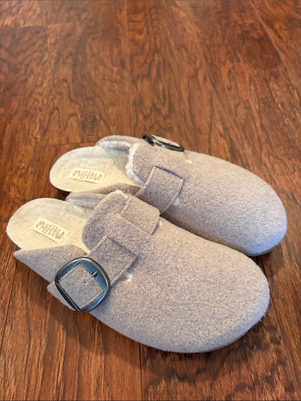 Mad Love fleece lined clogs